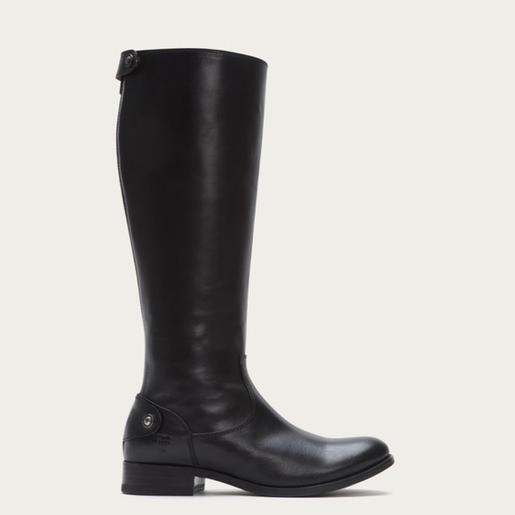 Frye 🍁NIB🍁Extended Calf Melissa Button Back ZIP - Picture 3 of 15